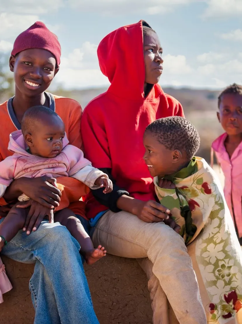 Families in Botswana